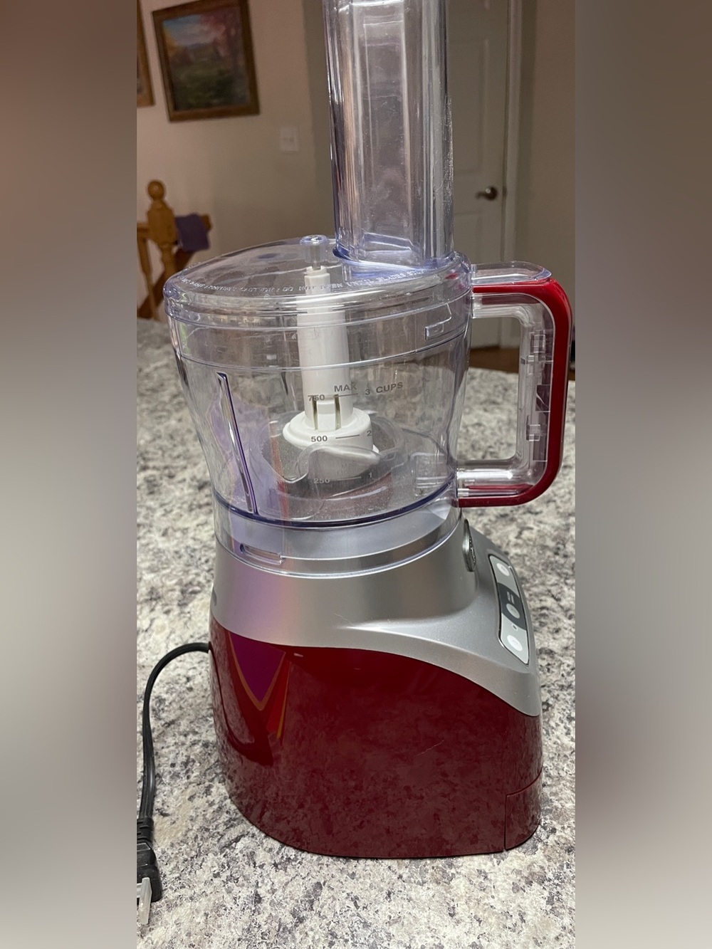 Red 3-cup Food Processor – Red

Never used - Picture 3 of 10